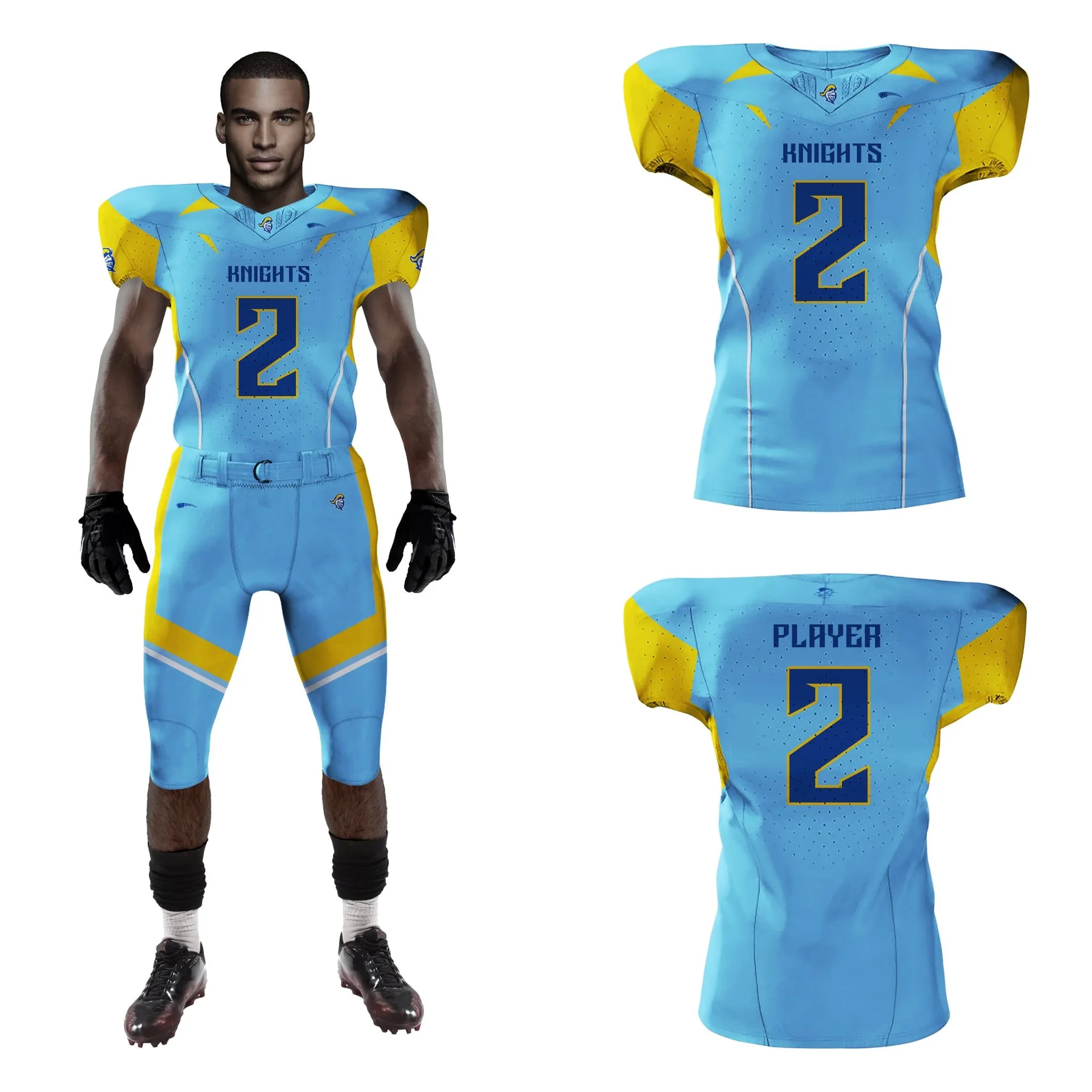 Blue Roc Street football uniform product study